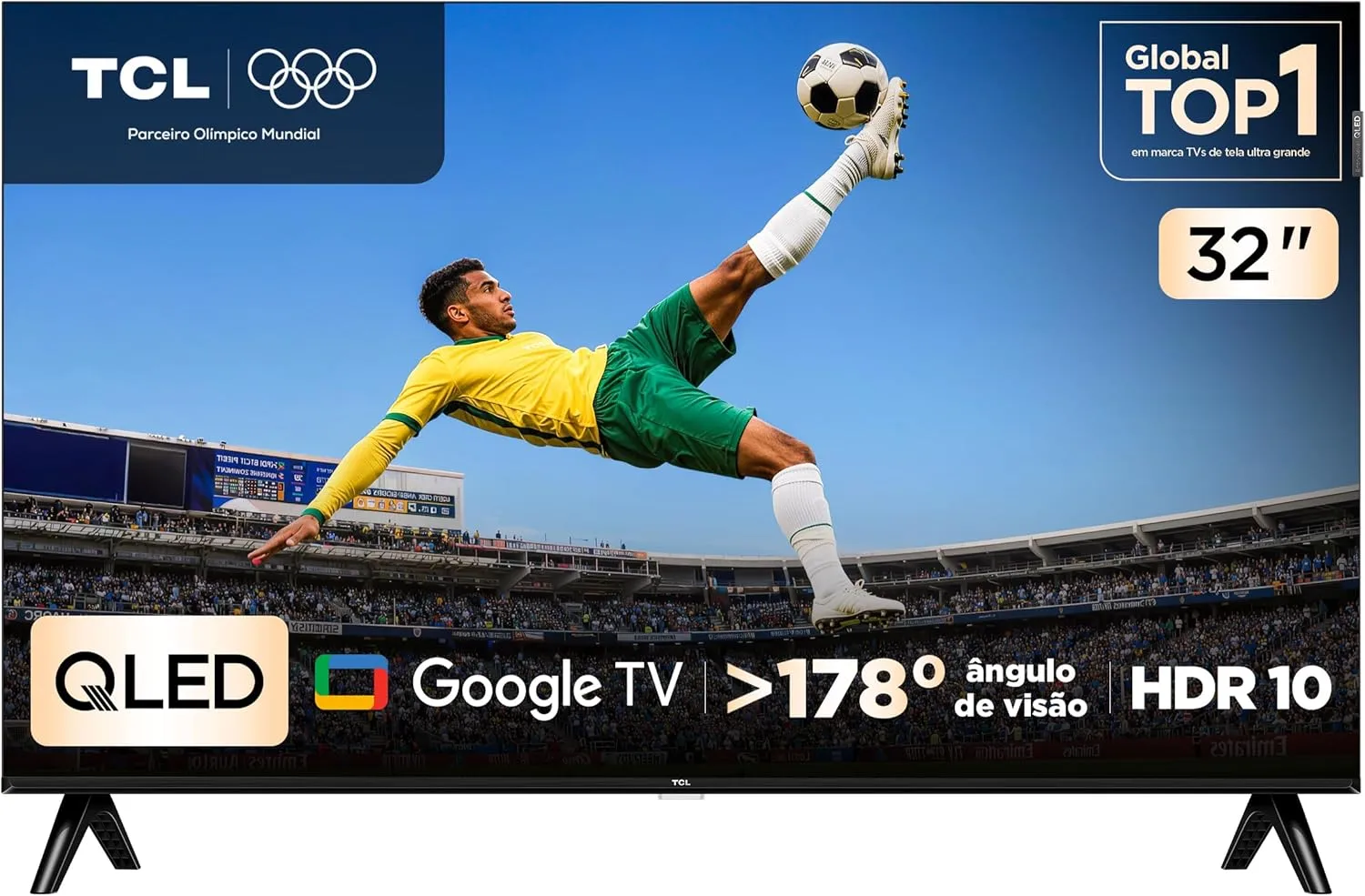 Melhor TV Smart da TCL 32 Smart TV TCL 32" Custo-Benefício.